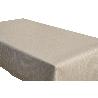 MANTEL ANTIMANCHAS RESINADO TEXTURA BEIGE  1,40 X 1,80M