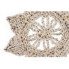 BAJOPLATO EN FORMA ESTRELLA  FIBRA NATURAL MEDIDA 30 CM   CAJA 6 UNID.