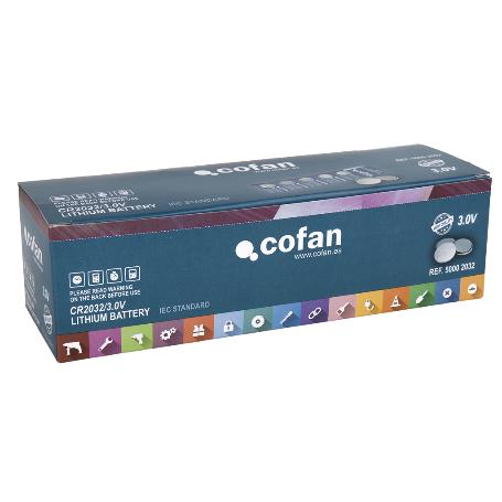 PILA BOTON CR2032/3,0V   CAJA 100 UNID.