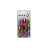LINTERNA 9 LED ALUMINIO COLORES Ø 2,7 X10CM