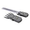 KIT CORTASETOS DE MANO EXTENSIÓN Y RUEDAS A BATERIA LI-ION 18V 1200 RPM