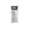 PROLONGADOR BIPOLAR 10A250V ESPIGAØ4 CABLE 3M BLANCO