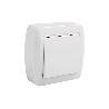 CONMUTADOR-INTERRUPTOR SUPERFICIE MODELO ATLANTIS 10A BLANCO