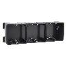 CAJA EMPOTRAR MECANISMOS UNIVERSAL 65X65X40 9 ENTRADAS TUBO   CAJA 20 UNID.