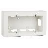 ZÓCALO SUPERFICIE 165X96X43 PARA 2 ELEMENTO. BLANCO