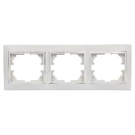MARCO 3 ELEMENTOS HORIZONTAL BLANCO