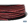 ROLLO 100M CABLE PARALELO ROJO/NEGRO (2X1,5)