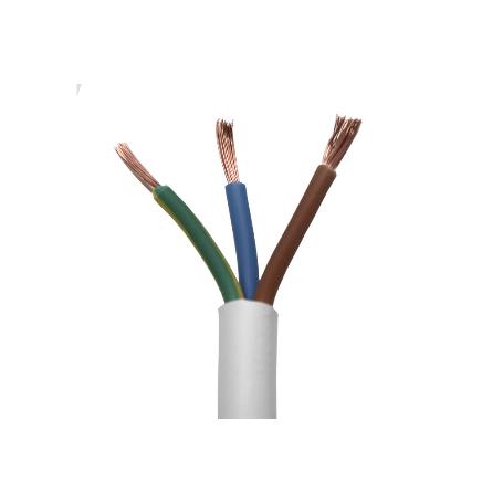 ROLLO 100M MANGUERA BLANCO H05VV-F (3X1,5MM)