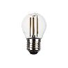 BOMBILLA LED ESFERICA FILAMENTO E27 4W 470LM 2700K