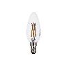 BOMBILLA LED VELA FILAMENTO E14 4W 470LM 2700K