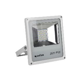 PROYECTOR COMPACTO MULTI LED SMD BLANCO 20W
