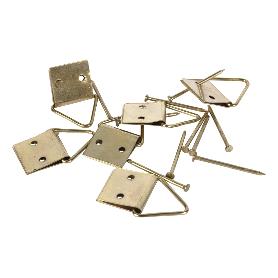 BL 6 UDS CUELGACUADROS 14 X 14MM   CAJA 12 UNID.