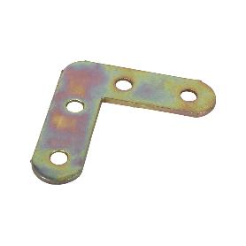 4 UDS ESCUADRA PLANA 40MM   CAJA 12 UNID.