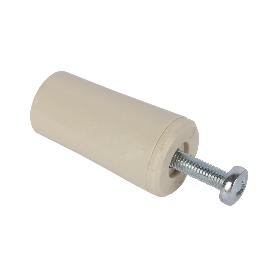 TOPE PERSIANA 40MM BLANCO 2 UDS   CAJA 12 UNID.