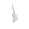 RECOGEDOR ABATIBLE CINTA BLANCO 6MX13MM