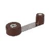 TOPE RETENEDOR GIRATORIO MARRON   CAJA 12 UNID.