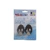 2 UDS COLGADOR AUTOADH. OVAL INOX GRANDE