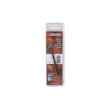 BL 1 UDS BROCA HSSCO DIN338 BRICOFAN 9 MM
