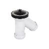 SIFÓN Y COMPACTO CON SALIDA Ø32-40 Y VÁLVULA LAVABO-BIDÉ Ø70