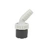 CONEXIÓN PVC Ø40 MM CON DOBLE TOMA AUXILIAR PARA ELECTRODOMÉSTICOS