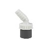 CONEXIÓN PVC Ø40 MM CON DOBLE TOMA AUXILIAR PARA ELECTRODOMÉSTICOS