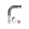 TUBO FLEXIBLE METALIZADO 1 1/4  Ø32-40 300-720 MM