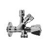 VÁLVULA DE ESCUADRA 1/2 X 3/4 X 3/8 MODELO COMBI