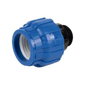 ENLACE ROSCA MACHO PP PN16 32 X 1 1/4   CAJA 20 UNID.