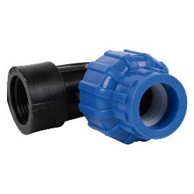 CODO 90° ROSCA HEMBRA PP PN16 20 X 3/4   CAJA 25 UNID.