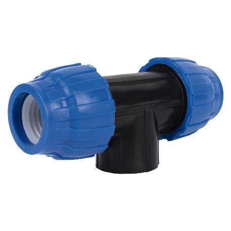 TE 90° ROSCA HEMBRA PP PN16 32 X 3/4 X 32   CAJA 10 UNID.