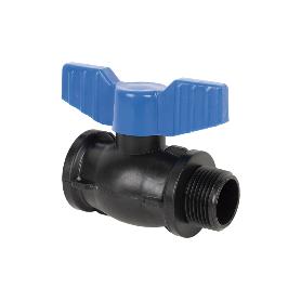 VÁLVULA DE BOLA ROSCA M-H PP PN16 3/4 X 3/4 VENTA UNITARIA