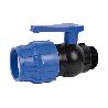 ENLACE VÁLVULA DE BOLA ROSCA MACHO PP PN16 20 X 1/2 VENTA UNITARIA