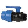 ENLACE VÁLVULA DE BOLA ROSCA MACHO PP PN16 90 X 3