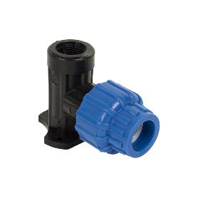 CODO 90° GRIFO ROSCA HEMBRA PP PN16 20 X 3/4   CAJA 10 UNID.