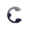 ANILLO SEEGER DIN-6799 RA-9   CAJA 100 UNID.
