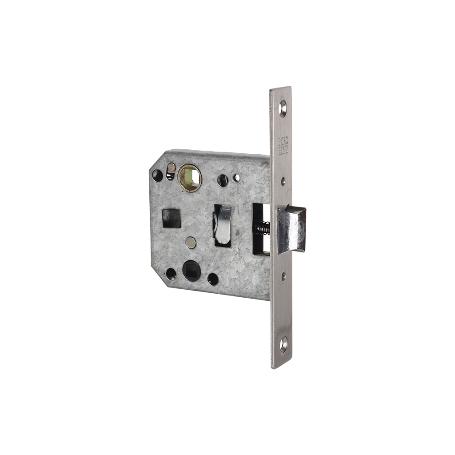 PICAPORTE EMBUTIR CUADRADO D47 E50 INOX (P/MADERA)   CAJA 10 UNID.