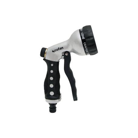 PISTOLA METAL 7 POSICIONES, GATILLO FRONTAL