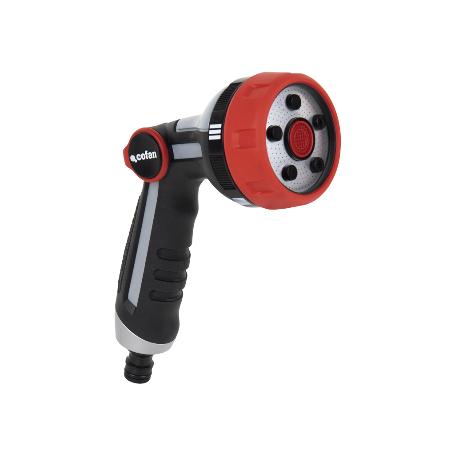 PISTOLA DE RIEGO CON CONTROL DE CAUDAL EN EL PULGAR