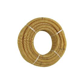 ROLLO DE TUBO DE ASPIRACIÓN ESPIRAL AMARILLO  Ø20 MM 25 M