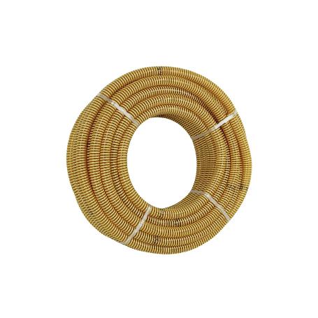 ROLLO DE TUBO DE ASPIRACION ESPIRAL AMARILLO Ø40MM 25M