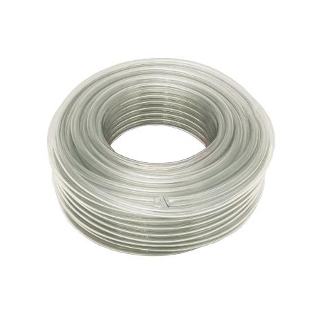 MANGUERA PVC MONOCAPA CRISTAL 6X9MM/100M