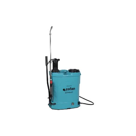 PULVERIZADOR DE ESPALDA 16 L DUAL - ELÉCTRICO/MANUAL LI-ION 12 V 8.0 AH