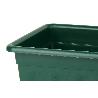 JARDINERA VERDE  MODELO AZAHAR 40 X 20 X 15.5 CM   CAJA 12 UNID.