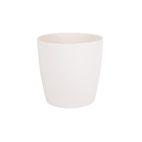 MACETA CAMELIA COLOR CREMA 18X17.8CM VENTA UNITARIA