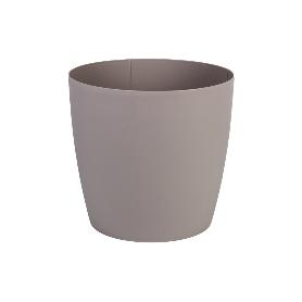 MACETA CAMELIA COLOR CREMA 35X33CM   CAJA 3 UNID.