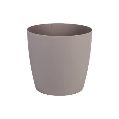 MACETA CAMELIA COLOR CREMA 35X33CM   CAJA 3 UNID.