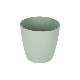 MACETA CAMELIA COLOR VERDE TURQUESA  35X33CM   CAJA 3 UNID.