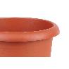 MACETA MARRON MODELO GARDENIA 35X28.8+ PLATO28CM   CAJA 6 UNID.