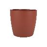 MACETA CAMELIA DE COLOR ARCILLA 24,5 X 23,6 CM   CAJA 12 UNID.