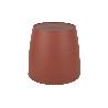 MACETA CAMELIA DE COLOR ARCILLA 24,5 X 23,6 CM VENTA UNITARIA